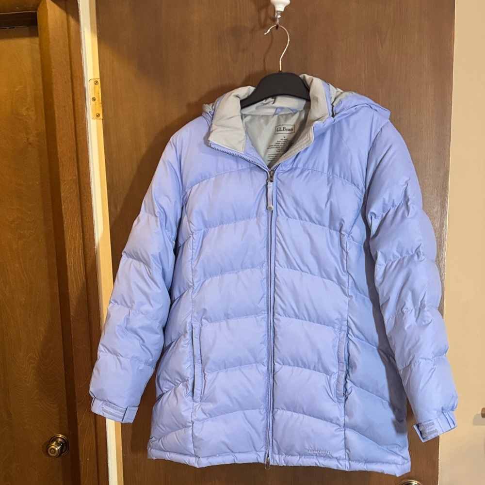 Women’s L.L. Bean Lavender Puffer Down Jacket